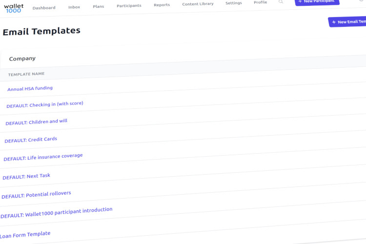 401(k) CRM email templates